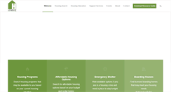 Desktop Screenshot of homebaseforhousing.org